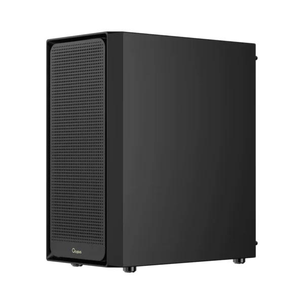 Ocypus Gamma C50 BK ARGB Mini-Tower Tempered Glass Micro-ATX Case - GAMMA-C50-BKG400XX-GL