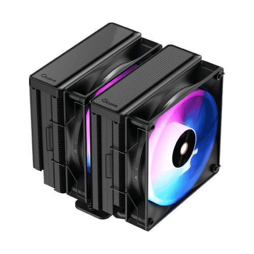 OCYPUS DELTA A62 BK ARGB CPU Cooler Dual 120mm Fans 260W TDP - DELTA-A62-BK2NAWN00X-GL