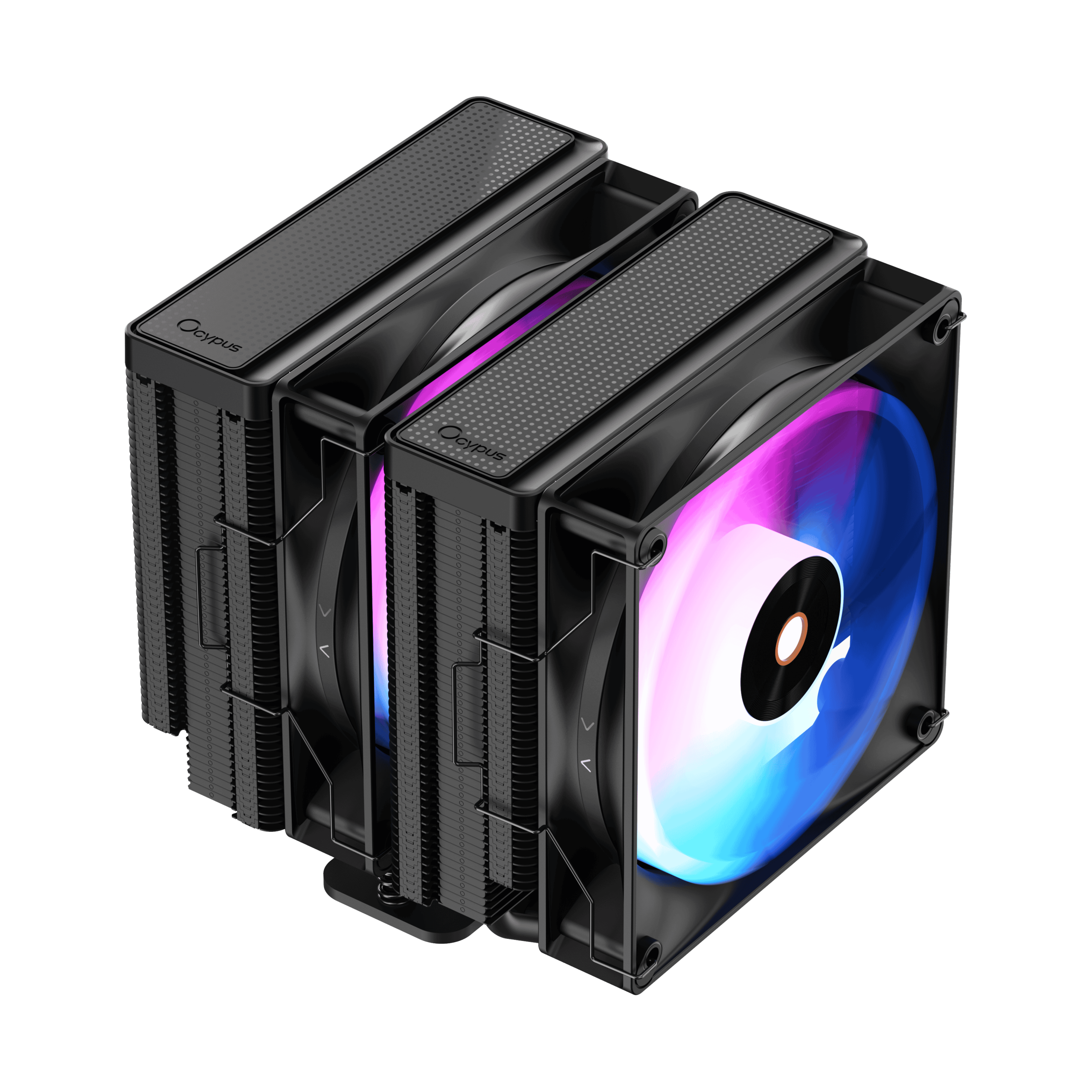 OCYPUS DELTA A62 BK ARGB CPU Cooler Dual 120mm Fans 260W TDP – DELTA-A62-BK2NAWN00X-GL...