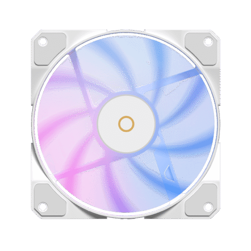 OCYPUS BETA F12 WH ARGB Reverse Blade 120mm Fan 56.5 CFM - BETA-F12-WH1AM01X-GL