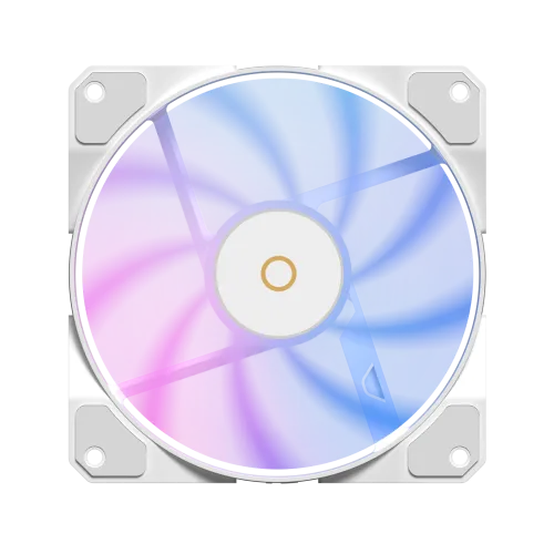 OCYPUS BETA F12 WH ARGB Reverse Blade 120mm Fan 56.5 CFM - BETA-F12-WH1AM01X-GL
