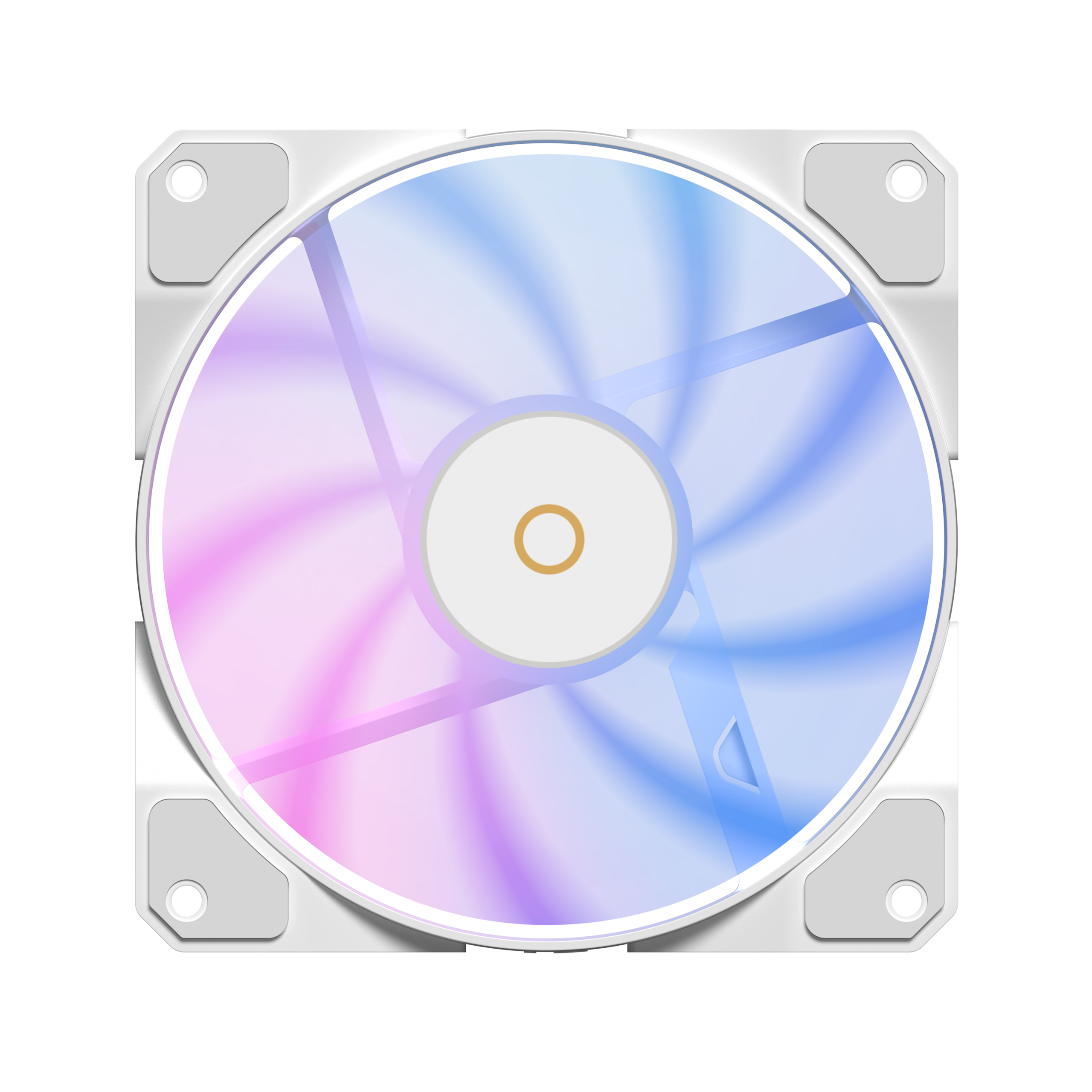 OCYPUS BETA F12 WH ARGB Reverse Blade 120mm Fan 56.5 CFM – BETA-F12-WH1AM01X-GL...