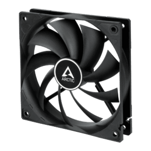 ARCTIC F12 120 mm Case Fan Fluid Dynamic Bearing Black Single Fan- ACFAN00201A