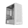 OCYPUS GAMMA C50 Mini-Tower Case High Airflow Mesh White   - GAMMA-C50-WHG000XX-GL