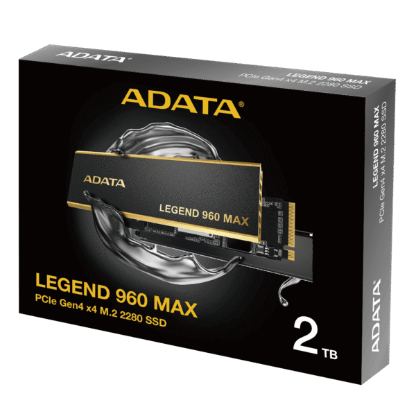 ADATA LEGEND 960 MAX 2TB M.2 PCIe 4.0 X4 ADATA LEGEND 960 MAX 2TB M.2 PCIe 4.0 x4 NVMe SSD - AD-ALEG-960M-2TCS