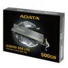 Adata LEGEND 850 LITE 500GB M.2 PCIe Gen4 x4 NVMe SSD - AD-ALEG-850L-500GCS