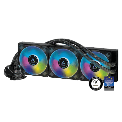 ARCTIC Liquid Freezer II 360 A-RGB All-in-One CPU Water Cooler with PWM Fans and Customizable LED Lighting - ACFRE00101A