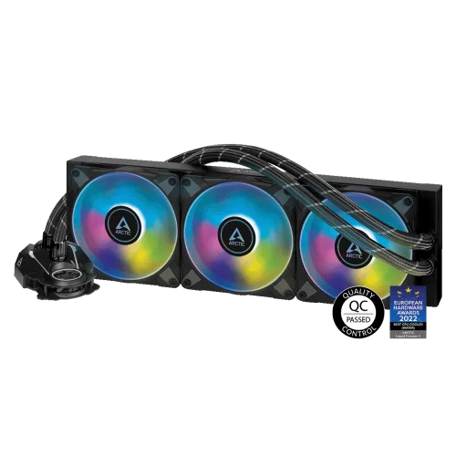 ARCTIC Liquid Freezer II 360 A-RGB All-in-One CPU Water Cooler with PWM Fans and Customizable LED Lighting - ACFRE00101A
