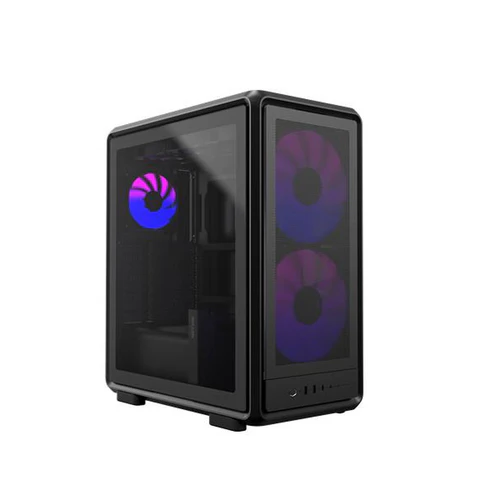 Cooler Master MasterFrame 500 Mesh Open-Frame Mid-Tower Case Black ARGB Tempered Glass USB 3.2 Gen 2...