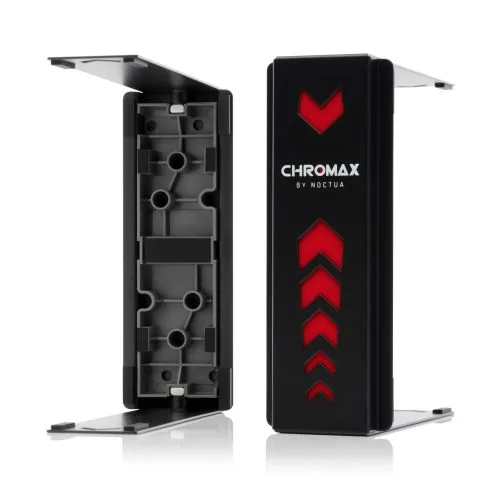 Noctua NA-HC1 chromax.black.swap Heatsink Cover with Swappable Inlays for NH-U12S Series CPU Coolers - NA-HC1 CH.BK.S