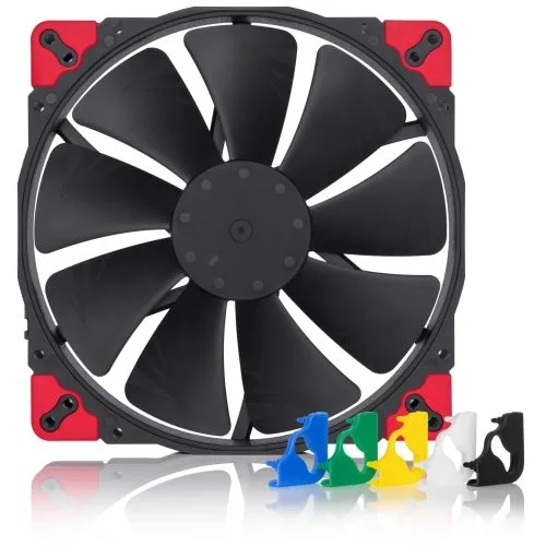 Noctua NF-A20 PWM chromax.black.swap 200mm 4-Pin PWM Fan with AAO Frame - NF-A20 PWM CH.BK.S