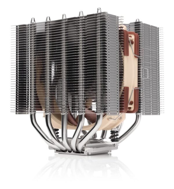 NOCTUA NH-D12L 145mm Low-Profile CPU Cooler with NF-A12x25r PWM Fan - NH-D12L