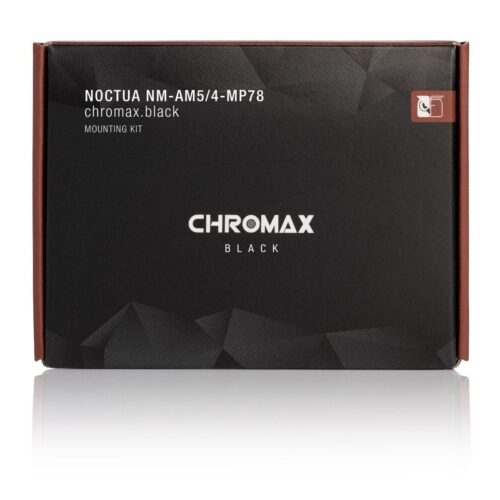 NOCTUA NM-AM5/4-MP78 chromax.black SecuFirm2 Mounting Kit for AM5/AM4 with 78mm Pitch - NM-AM5/4-MP78 CH.BK