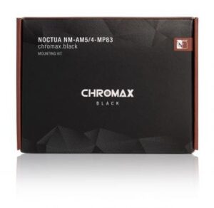 NOCTUA NM-AM5/4-MP83 chromax.black SecuFirm2 Mounting Kit for AM5/AM4 with 83mm Pitch - NM-AM5/4-MP83 CH.BK