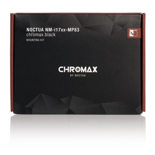 Noctua NM-I17XX-MP83 CH.BK SecuFirm2 chromax.black Mounting Kit for LGA1851 and LGA1700 CPU Coolers - NM-I17XX-MP83 CH.BK