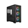 Cooler Master Elite 301 Black Mini Tower Case with Tempered Glass and ARGB Fans - E301-KGNN-S00