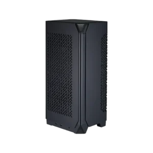 Cooler Master NCORE 100 AIR Black Compact Mini-ITX Case with Aluminum Panels and GPU Riser - NR100-KNNN-S00