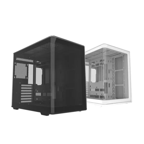 Cooler Master Elite 600 Mid-Tower ATX Case White Tempered Glass USB 3.2 Gen 2x2 Type-C - E600-WGNN-S00