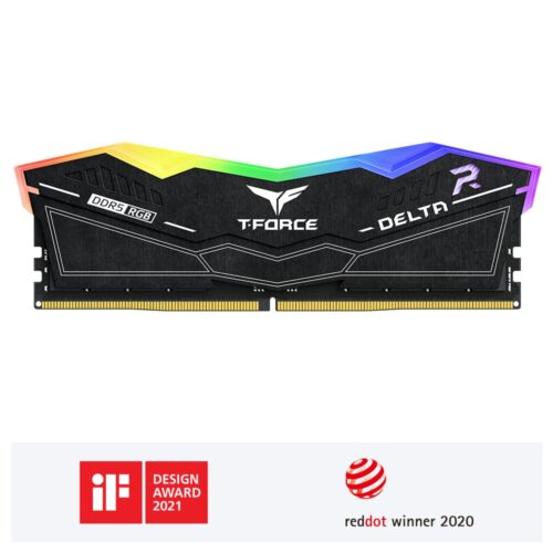 Teamgroup DELTA RGB DDR5 6000MHz CL38 16GB Memory - FF3D516G6000HC38J01