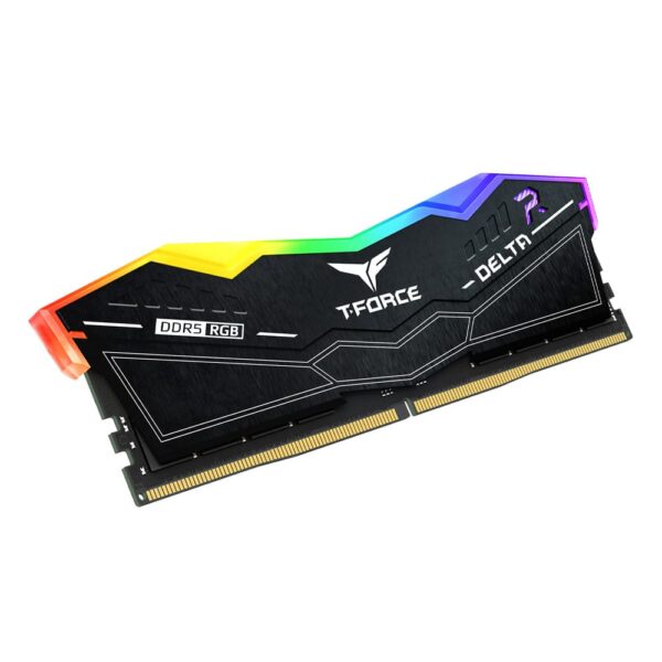 Teamgroup T-FORCE DELTA RGB DDR5 6000MHz CL38 64GB (2x32GB) Memory Kit - FF3D564G6000HC38JDC01