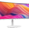 MSI Modern MD342CQP/W 34 Inch 1500R Curved VA Monitor UWQHD 3440x1440 120Hz 1ms USB-C 98W PD KVM - MODERN MD342CQP/W