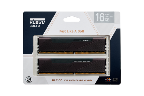 Klevv Bolt X DDR4 16GB (8GBx2) 3200MT/s Desktop Memory - KD4AGUA80-32A160T