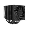 SAMA A60 Black Dual-Tower 265W CPU Air Cooler with 2 ARGB PWM Fans - A60-BKWNNXOX-G