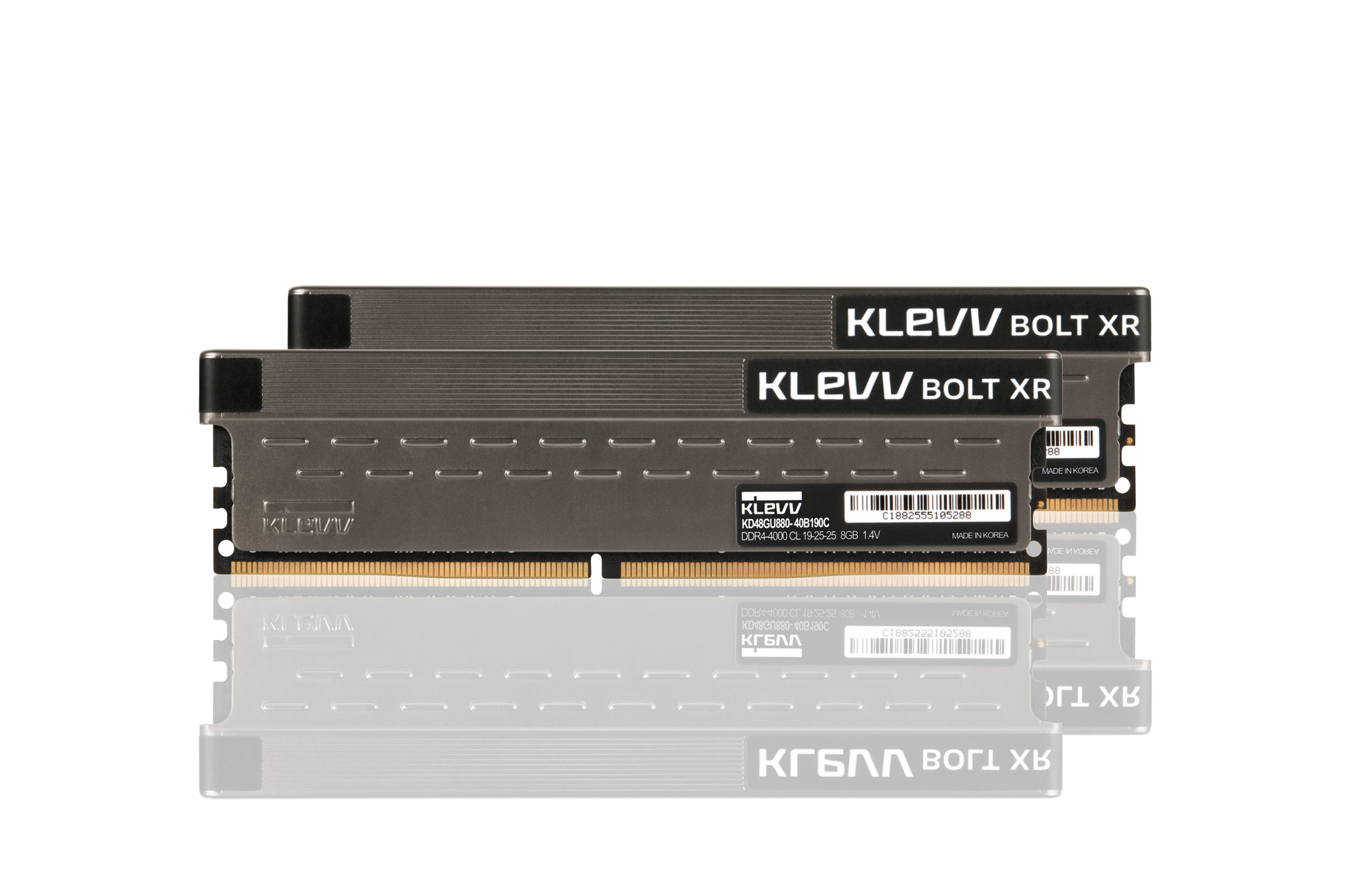 Klevv Bolt XR 16GB DDR4 3600MT/s Desktop Gaming Memory – KD4AGU880-36A180B...