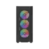 SAMA S40 Mesh Front Mid-Tower with 4 ARGB PWM Fans Black - S40-BKAPA4X1-GL