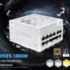 SAMA G1000 1000W 80 PLUS Gold Fully Modular ATX 3.1 PSU White - G1000-WHGFF001-USG