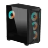 GIGABYTE C301 GLASS V2 Tempered Glass Mid-Tower Black - GP-C301G-V2