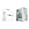 GIGABYTE C301 GLASS V2 Tempered Glass Mid-Tower White - GP-C301GW-V2