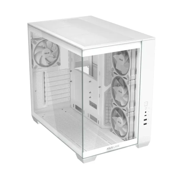 ASUS A32 PLUS 270-Degree Panoramic Glass Mid-Tower White - A32 PLUS TG ARGB WHITE