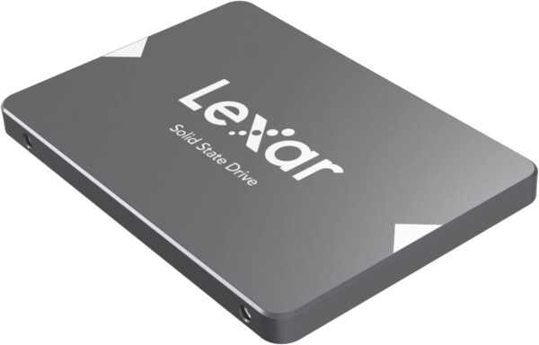 Lexar NS100 512GB 2.5 Inch SATA III SSD Up to 550MB/s Read 500MB/s Write Shock Vibration Resistant - LNS100-512RB