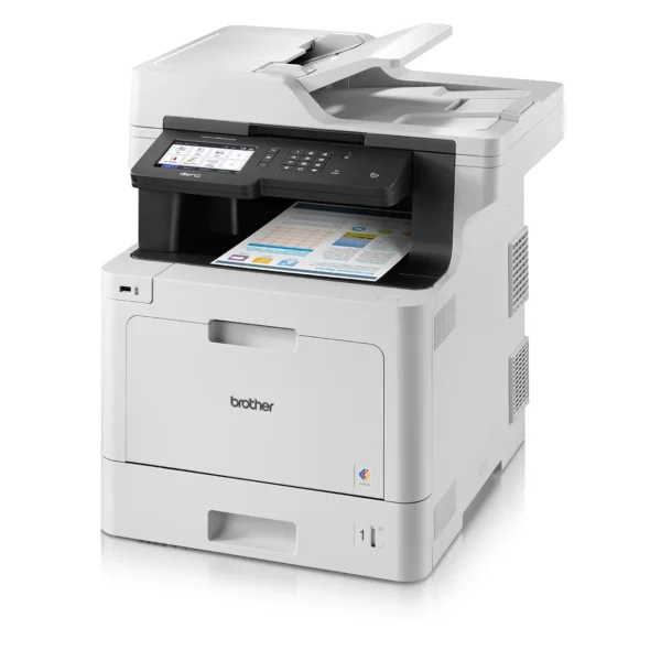 Brother MFC-L8900CDW Colour Laser Multi-Function Printer with Duplex, 70-sheet ADF, 31ppm, Gigabit Wi-Fi, NFC, 5.0 Touchscreen - MFC-L8900CDW