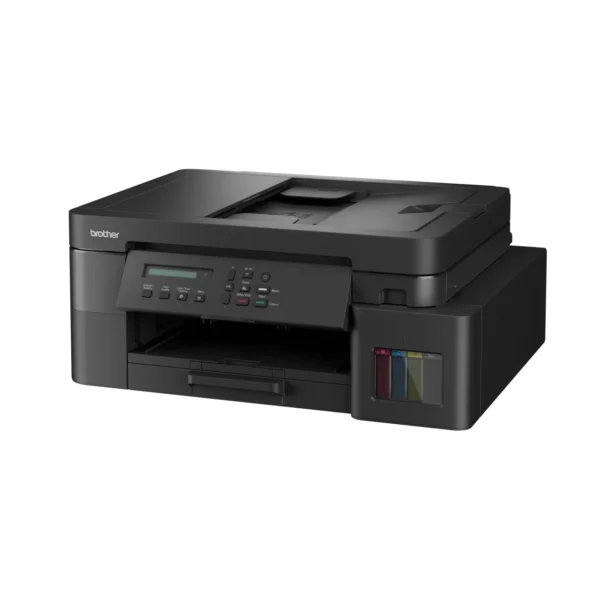 Brother DCP-T830DW ADF Ink Tank All-in-One Inkjet Printer - Print/Scan/Copy, Auto Duplex, 17ipm Mono/16.5ipm Color, 230-Sheet Input, 7500/5000 Page Yield - DCP-T830DW
