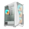 GIGABYTE C301 GLASS V2 Tempered Glass Mid-Tower White - GP-C301GW-V2