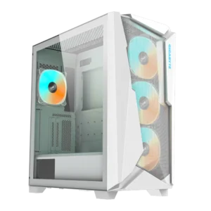 GIGABYTE C301 GLASS V2 Tempered Glass Mid-Tower White - GP-C301GW-V2
