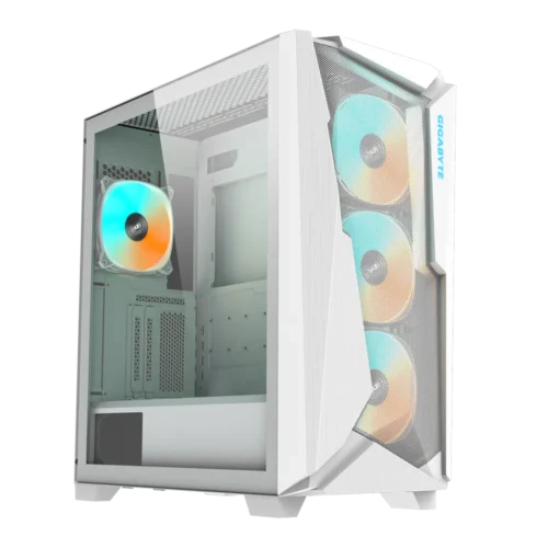 GIGABYTE C301 GLASS V2 Tempered Glass Mid-Tower White - GP-C301GW-V2