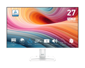 MSI PRO MP275W E2 27" Full HD IPS 120Hz Monitor with PerfectEdge Design, EyesErgo Tech, Built-in Speakers - PRO MP275W E2