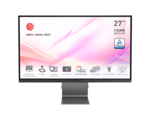 MSI Modern MD271UL 27 Inch 4K UHD IPS Monitor 3840x2160 60Hz USB-C 65W PD 99% DCI-P3 EyesErgo - MODERN MD271UL