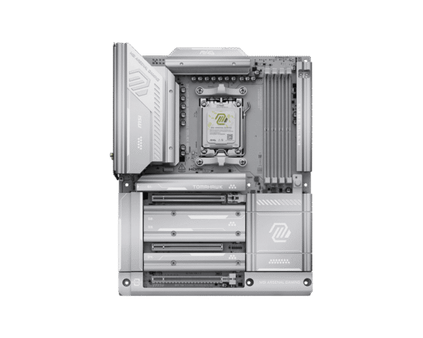 MSI MAG X870E TOMAHAWK MAX WIFI PZ ATX White Motherboard AMD X870E DDR5 Wi-Fi 7 USB4 PCIe 5.0 - MAG X870E TOMAHAWK MAX WIFI PZ