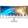 MSI PRO MP341CQ/W 34 Inch 1500R Curved VA Monitor UWQHD 3440x1440 100Hz 1ms HDR Ready Anti-Flicker - PRO MP341CQ/W
