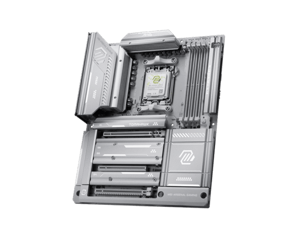 MSI MAG X870E TOMAHAWK MAX WIFI PZ ATX White Motherboard AMD X870E DDR5 Wi-Fi 7 USB4 PCIe 5.0 - MAG X870E TOMAHAWK MAX WIFI PZ