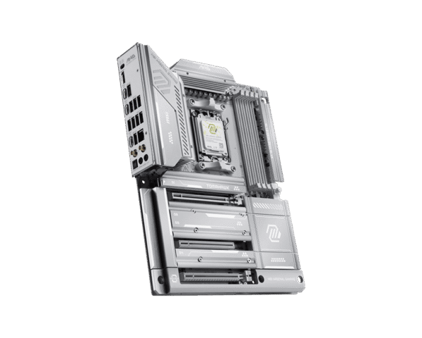 MSI MAG X870E TOMAHAWK MAX WIFI PZ ATX White Motherboard AMD X870E DDR5 Wi-Fi 7 USB4 PCIe 5.0 - MAG X870E TOMAHAWK MAX WIFI PZ