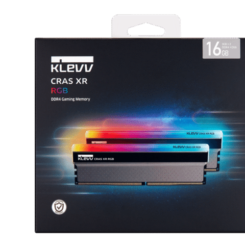 Klevv Cras XR 16GB (2x8GB) DDR4-4000 RGB Gaming Memory - KD48GU880-40B190Z