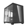 DarkFlash C285P V2 Dual Chamber ATX PC Case Tempered Glass - C285P-V2 Black | White
