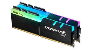 153671873410 (1) G.Skill Trident Z RGB DDR4 3200MHz CL16 32GB (2x16GB) AMD Optimized Memory Kit - F4-3200C16D-32GTZRX