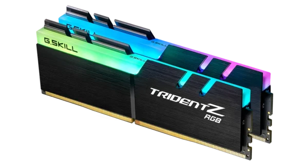 G.Skill Trident Z RGB DDR4 3200MHz CL16 32GB (2x16GB) AMD Optimized Memory Kit - F4-3200C16D-32GTZRX