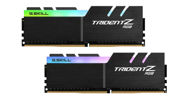 G.Skill Trident Z RGB DDR4 3200MHz CL16 32GB (2x16GB) AMD Optimized Memory Kit - F4-3200C16D-32GTZRX